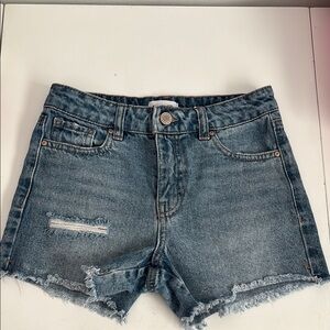 RSQ Blue Jean Shorts Distressed Cut-Off Style